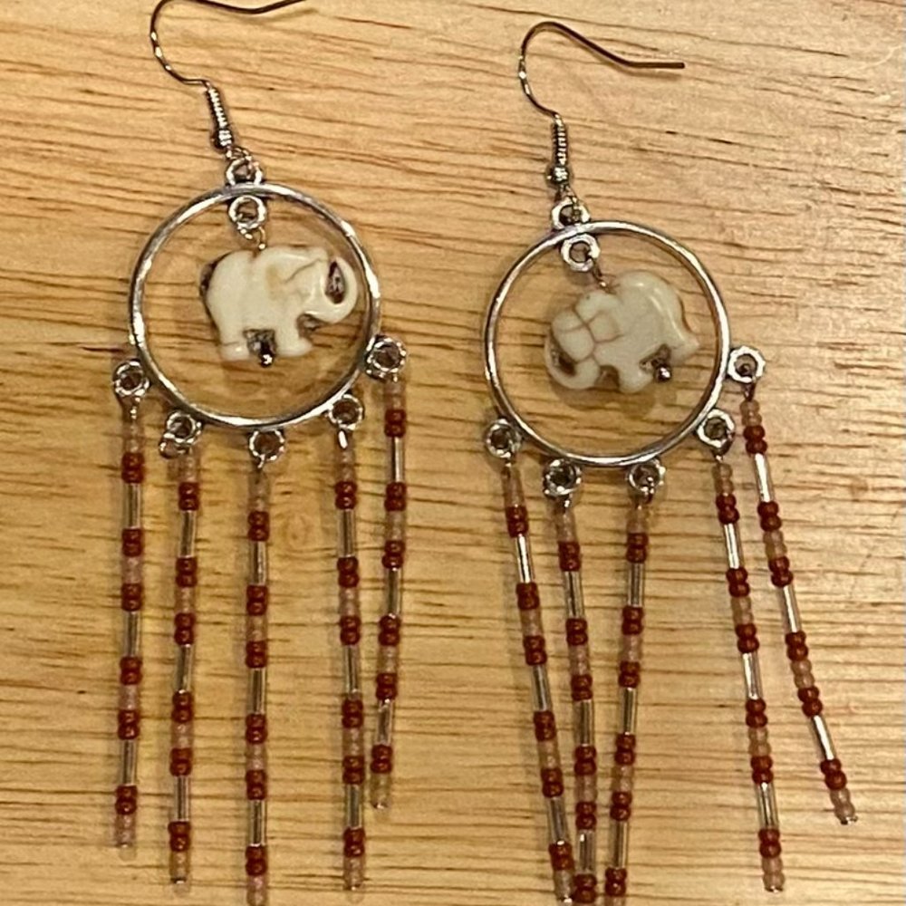 Lucky Elephant Earrings